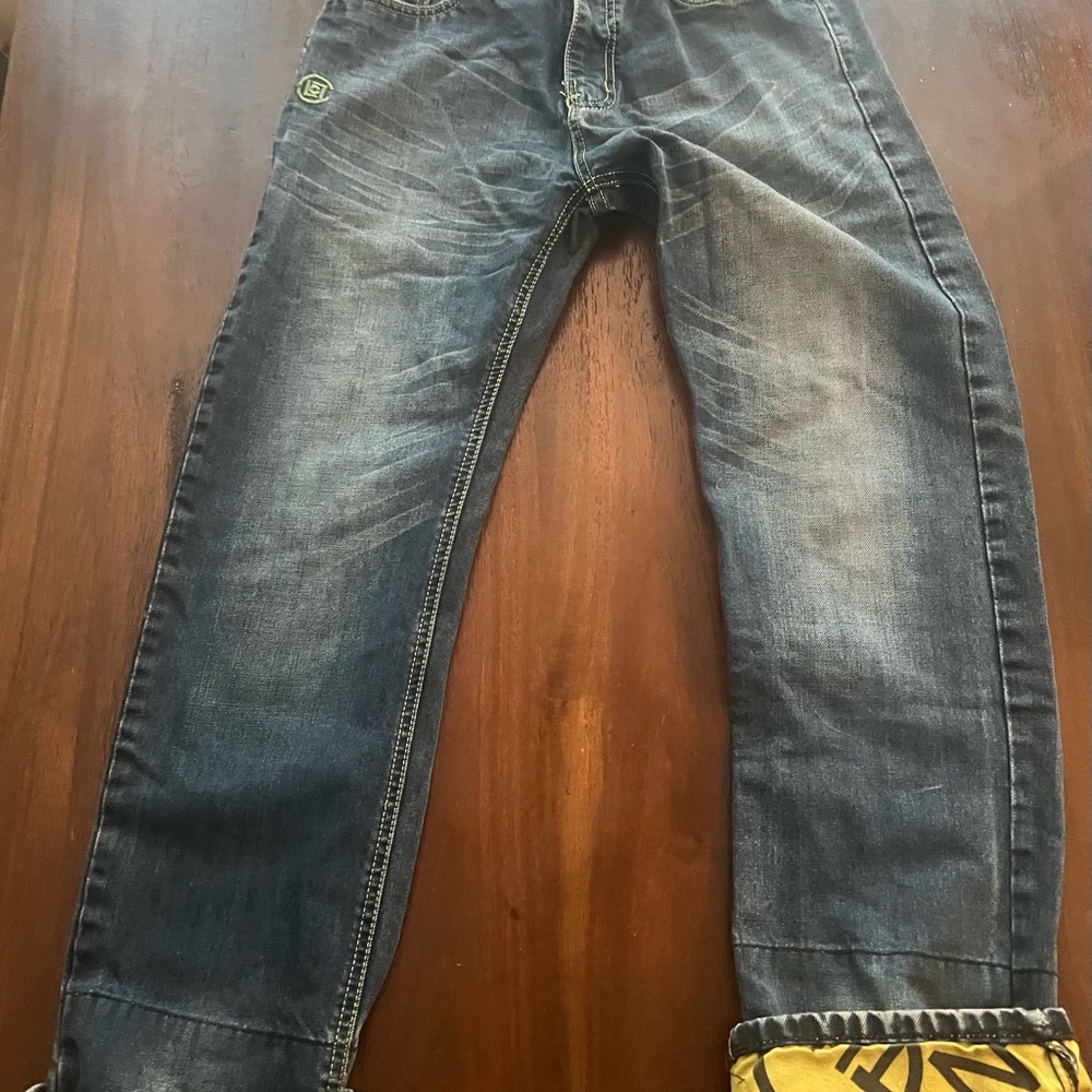 Levi's Blue Relaxed Jeans with Distressed Details